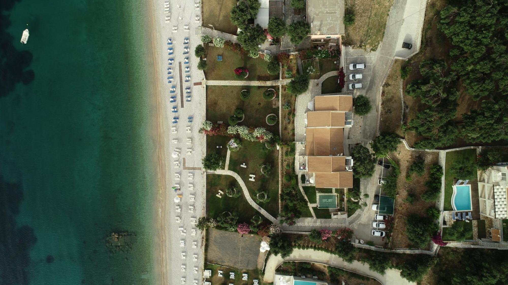 Krouzeri Beach Apartments Nisaki  Exteriör bild